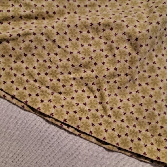 Tea Collection girls size 12 2 tone green  purple & white elastic waisted skirt - Picture 2 of 4